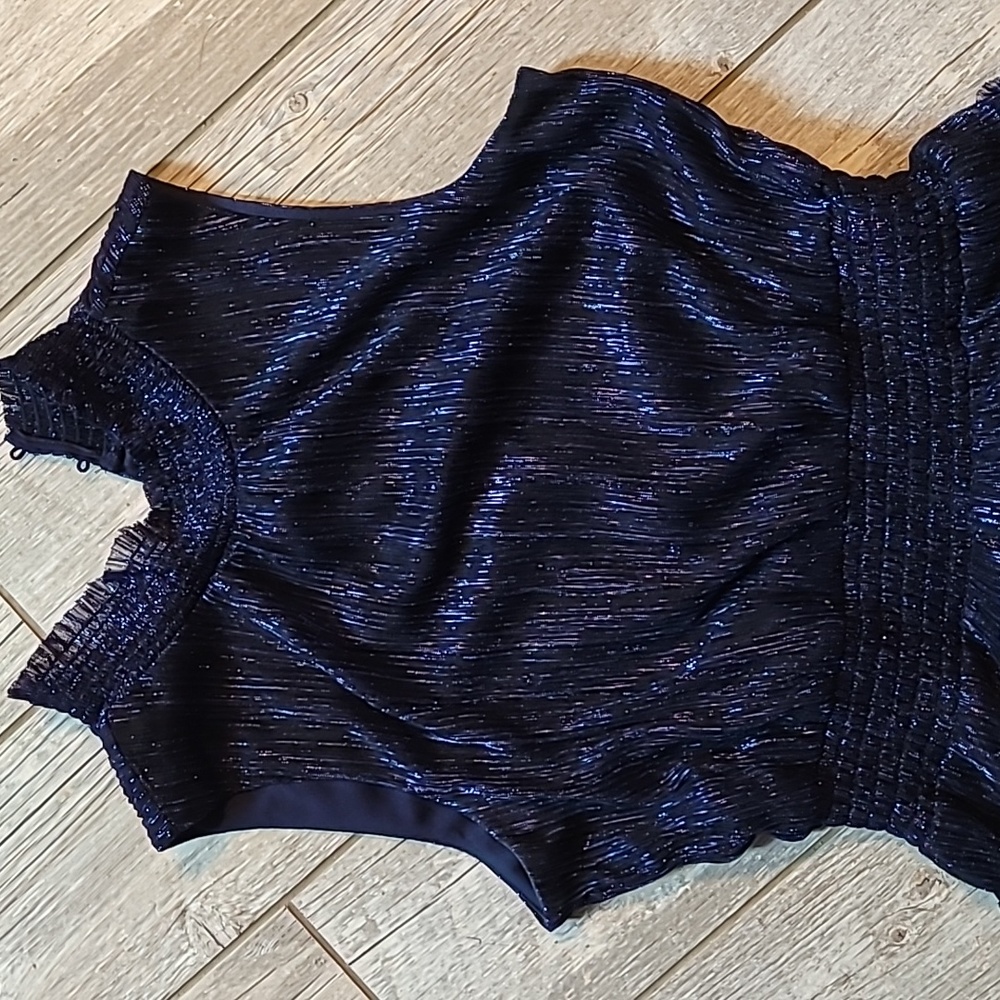 Express Ruffle Tier Mini Dress - Picture 2 of 5